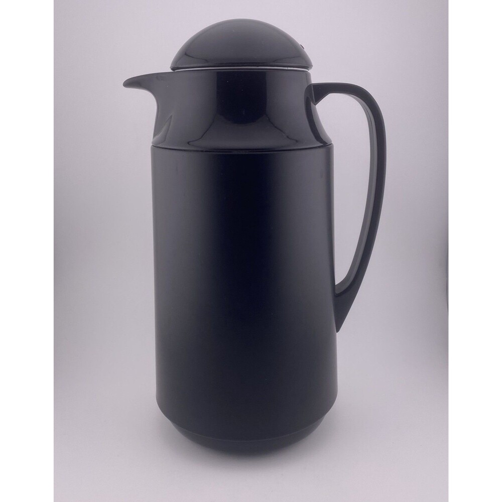 Vintage Corelle Compatibles 1 Qt L Thermal Server Black Carafe W/ Original box